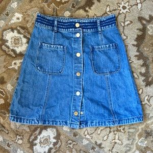 Very cute Other Stories A-line Jean skirt